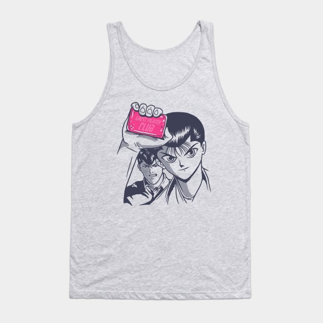 ghost fighter club Tank Top by art of gaci